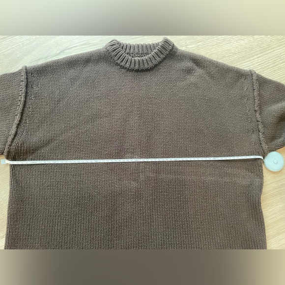 Dissh Roy Choc Oversized Longline Knit Jumper - Picture 9 of 12